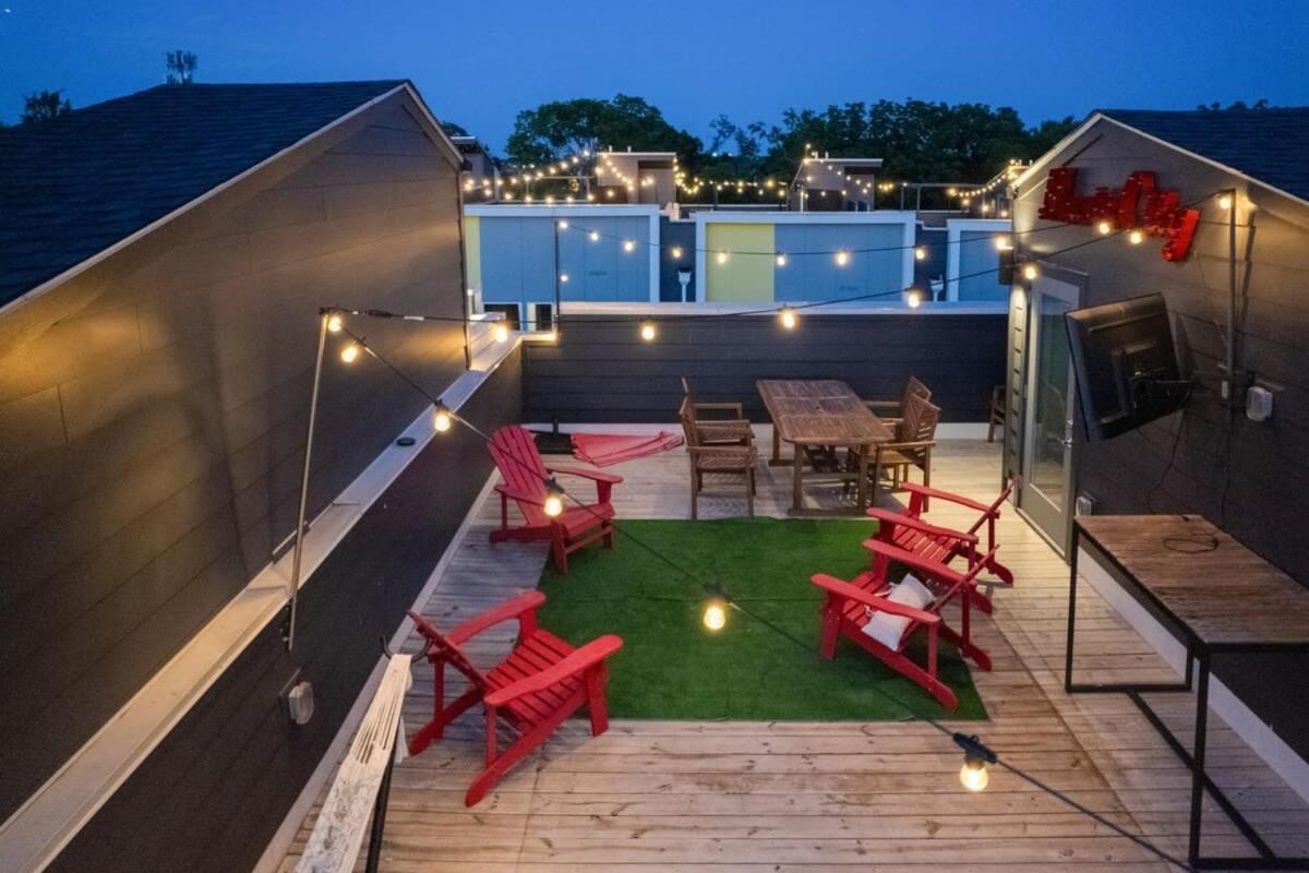 Carrie Underwood'S East Side Rooftop Game Room Nashville Eksteriør bilde